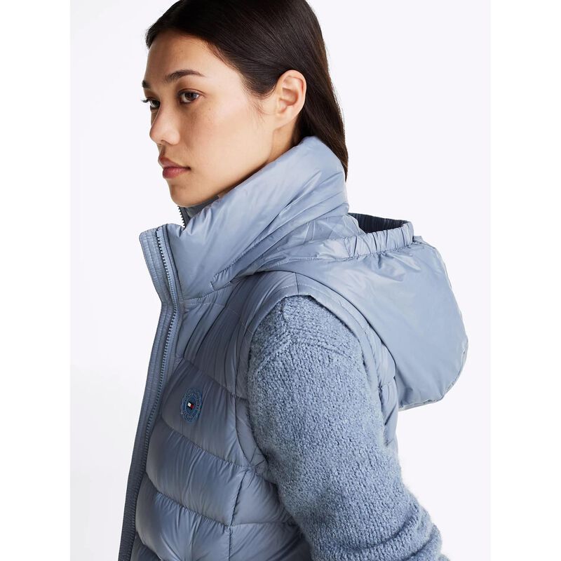 Tommy Hilfiger High-Shine Water Repellent Down Vest image number 2